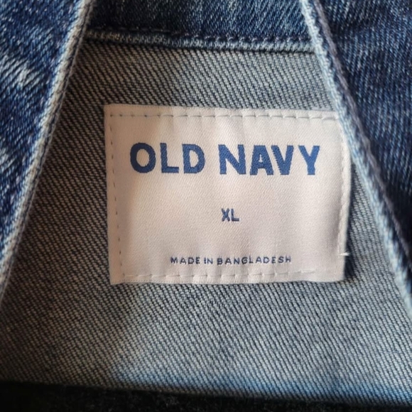 Old Navy Women's Classic Blue Jean Jacket - Picture 2 of 3